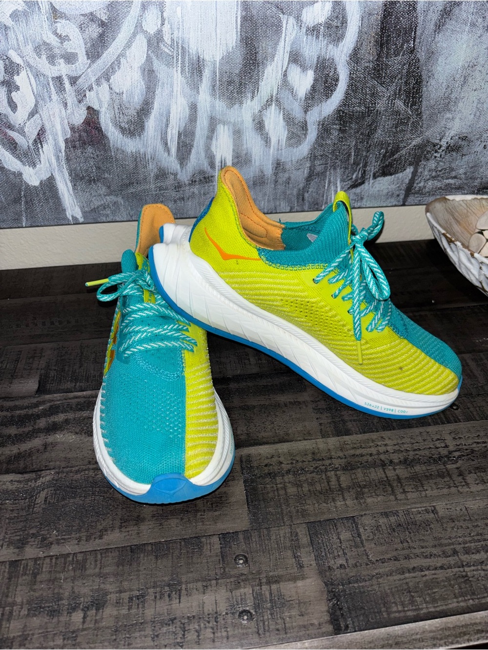 Hoka Carbon X 3 running shoes WOMENS SZ 8.5 - Picture 6 of 16